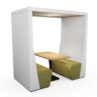 Qube 4 Person Acoustic Work Pod - QUBE1300