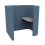 Dennis Single Person Work Booth No Seat Left - DEN-NSL