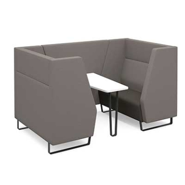 Encore2 Four Seater Meeting Pod with Metal Frame - ENC-POD04-MF