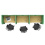 Dainty 3 Person Side by Side Corral 1400h DA3-14SS overhead view