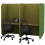 Dainty 4 Person Back to Back Work Corral 1600h DA2-16DS