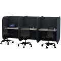 Dainty 6 Person Back to Back Work Corral 1600h-DA3-16DS