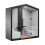 2 Person Treehouse Meeting Booth with 2 Sofas Upholstered External Panels - THS2SFG1 right view