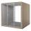 Silen 4 Person Office Meeting Pod in Oak Veneer - S4