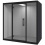 Chatbox Duo 2 Person Meting Booth with Black Exterior CBX2-K