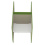 Cove Desk High Back to Back 2  Person Work Booth - CCB2 - front view