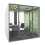 HushFree Large Meeting Pod with Green interior right view